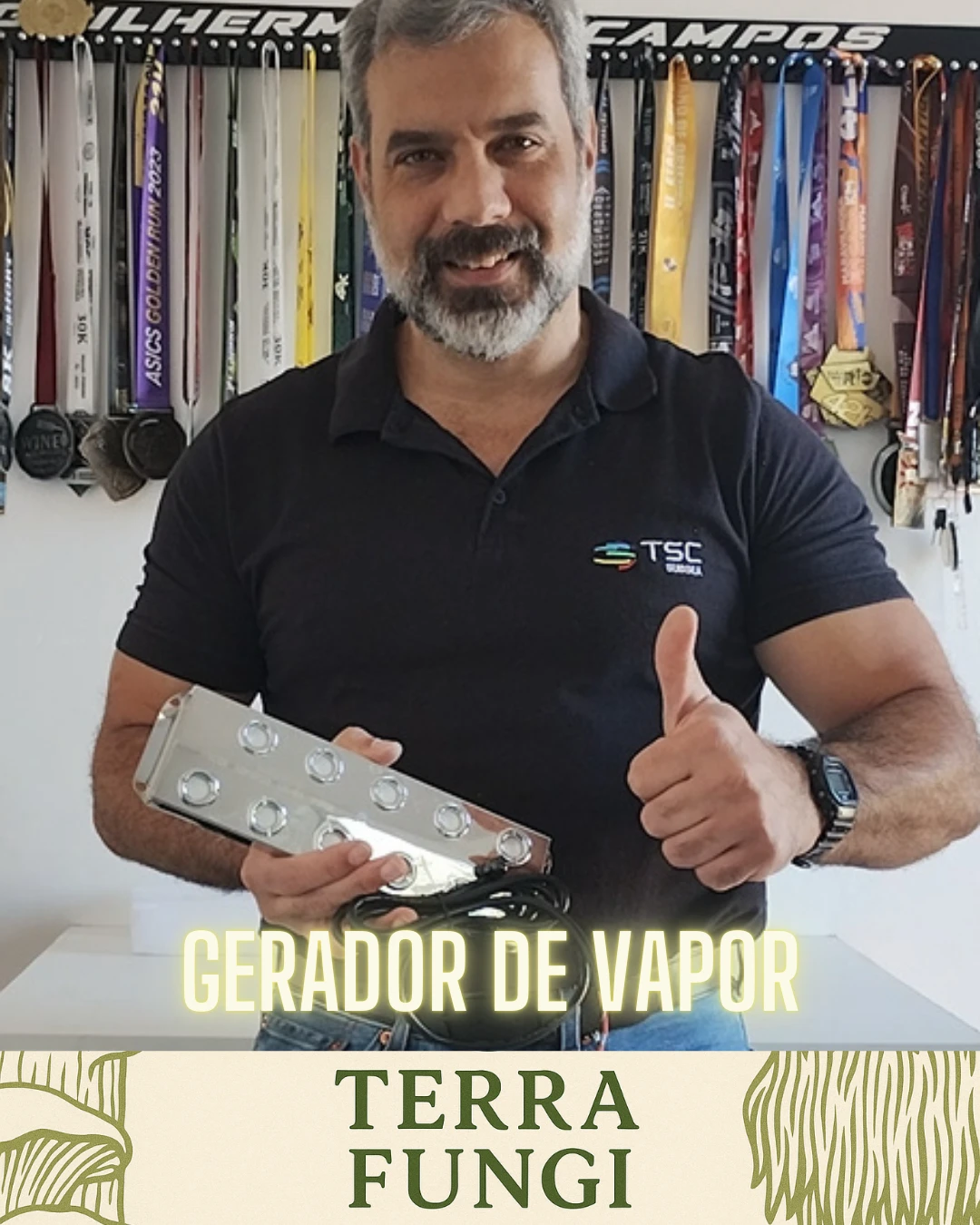 Gerador de Vapor Ultrassônico: Umidade Controlada para o Cultivo de Cogumelos