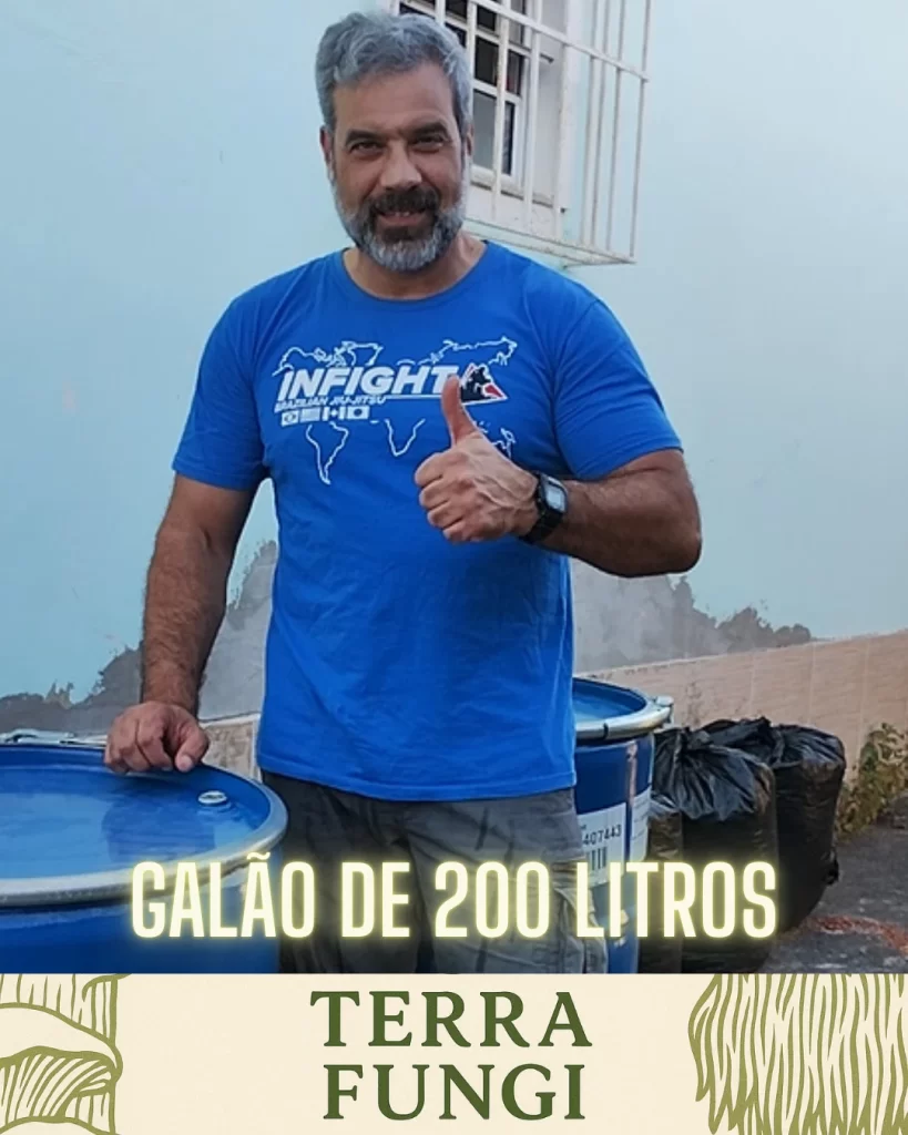 Galão de Ferro de 200 Litros: A Base da Autoclave Caseira para Esterilização do Substrato